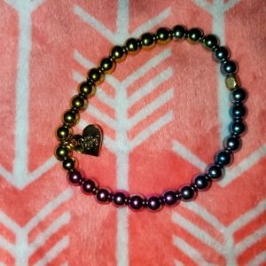 Love Poppy Rainbow Bracelet